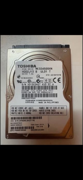 Disco rígido Toshiba 320G