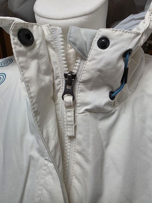 Kurtka narciarska biała  CAMPUS M