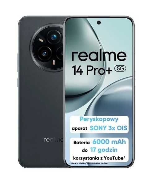 Realme 14 Pro+ 12 GB / 512 GB 5G Suede Grey Szary 6000 mAh