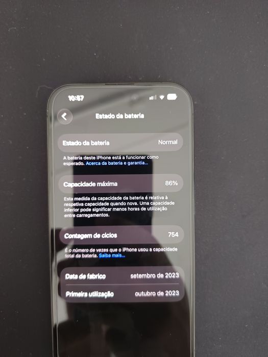 iPhone 15 pro imaculado