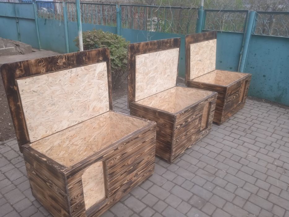 Собачья будка, будка для собаки, домик для кота