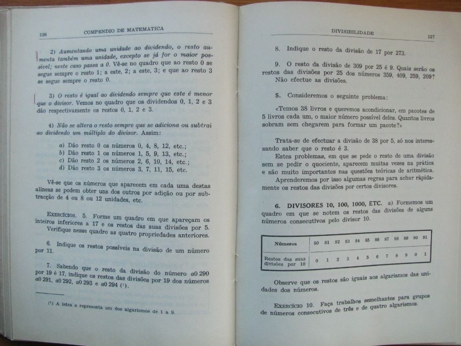 Álvaro Sequeira Ribeiro - Compêndio de Matemática