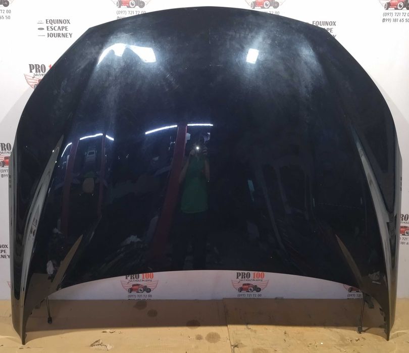 Капот взборі з петлями і шумкою чорний KH3 Інфініті Infiniti QX50 19 -