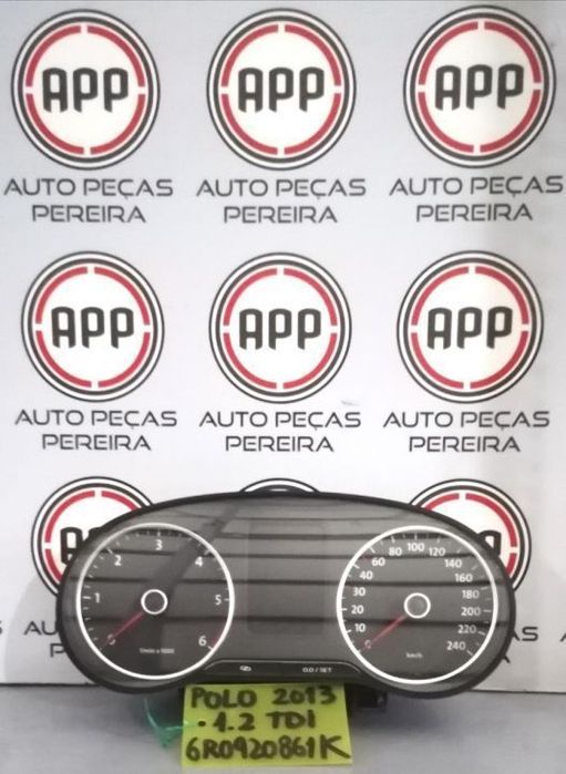 Quadrantes  Polo 6R 1.2 TDI, 1.6 TDI várias referências, 6R0920861K,