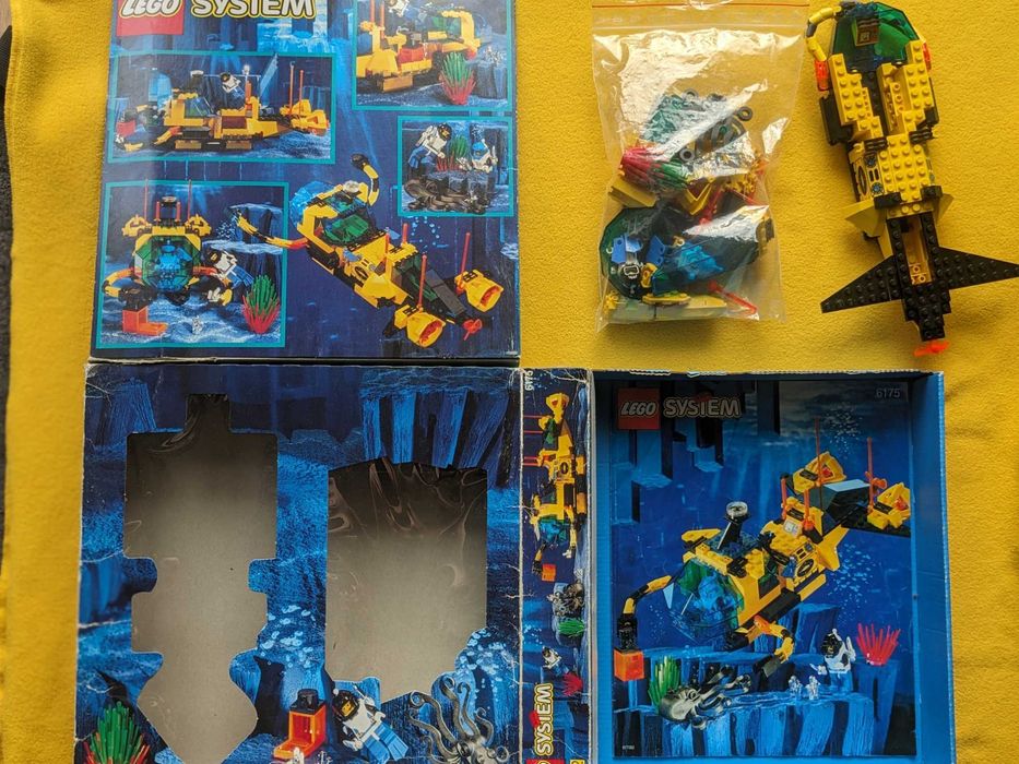 LEGO 6175 Crystal Explorer Sub [Aquazone] + instrukcja + pudełko