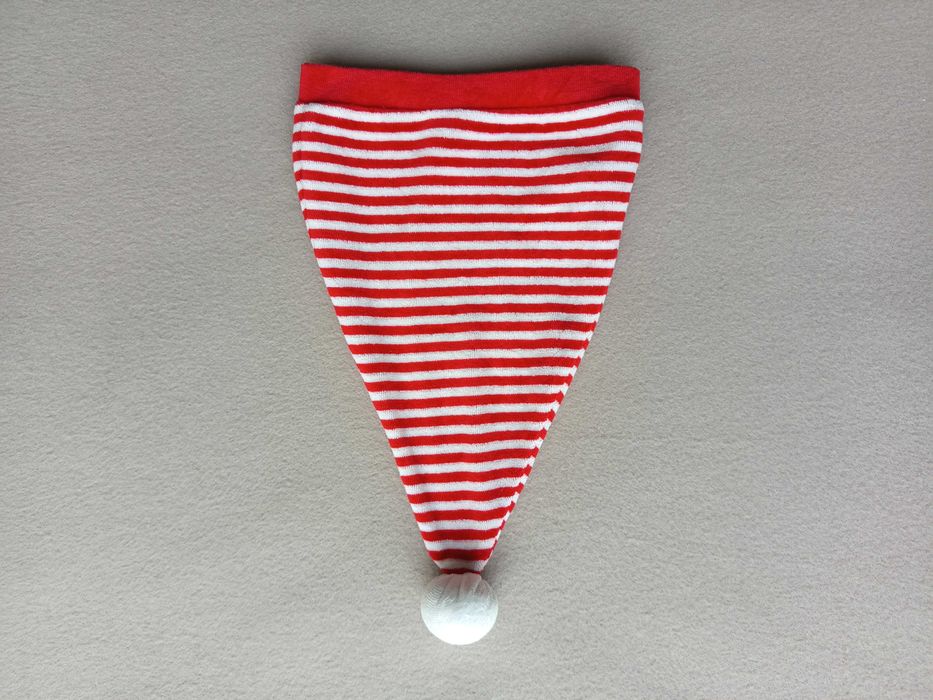 Czapeczka Mikołaja dla niemowlaka 9m-12m, stan idealny