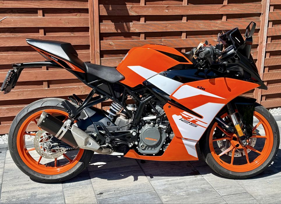 #4•KTM RC 125. 2019/2020.ABS.Przebieg 26 tysiecy.