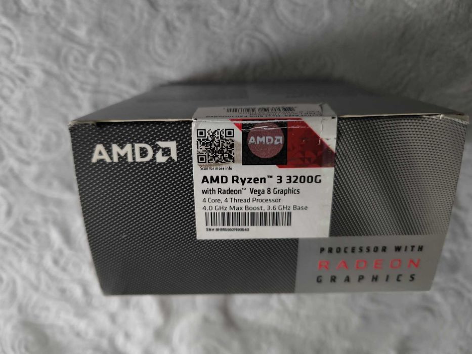 Procesor AMD Ryzen 3 3200G - Nowy / Nie odpakowane pudelko.