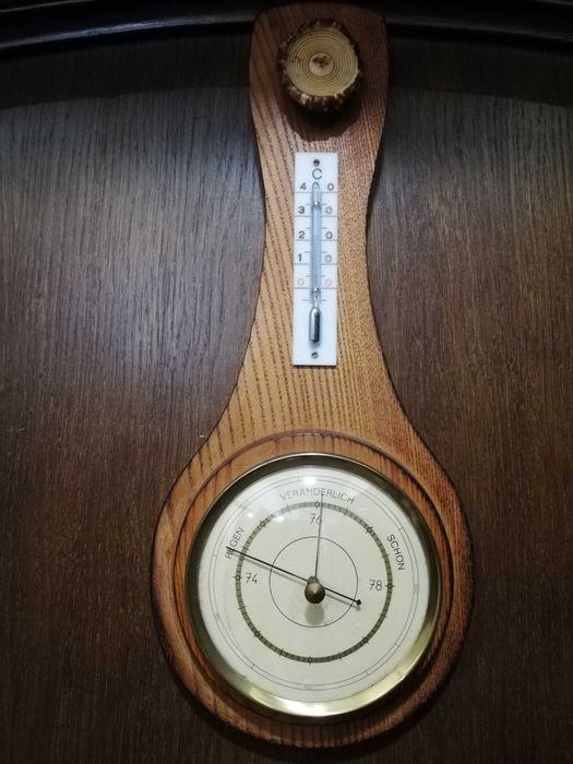 Барометр + термометр Германия/ ГДР