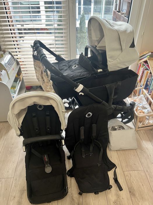 Bugaboo Donkey 3 / 5 rok po roku czarny z 2022 r zadbany mało używany