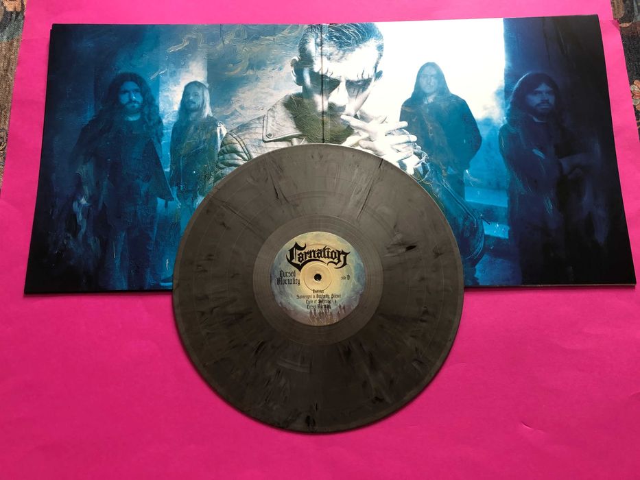 Carnation - Cursed Mortality - Limited Edition  BELGIAN DEATH METAL   LP