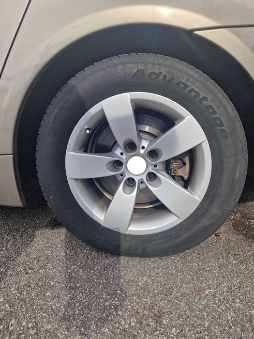 Jantes liga leve 16" - 7Jx16 ET20 5 furos em muito bom estado geral