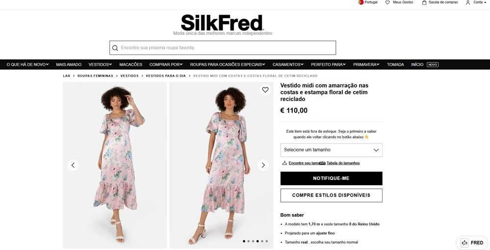 Anaya Vestido maxi 2 Tamanhos a escolha