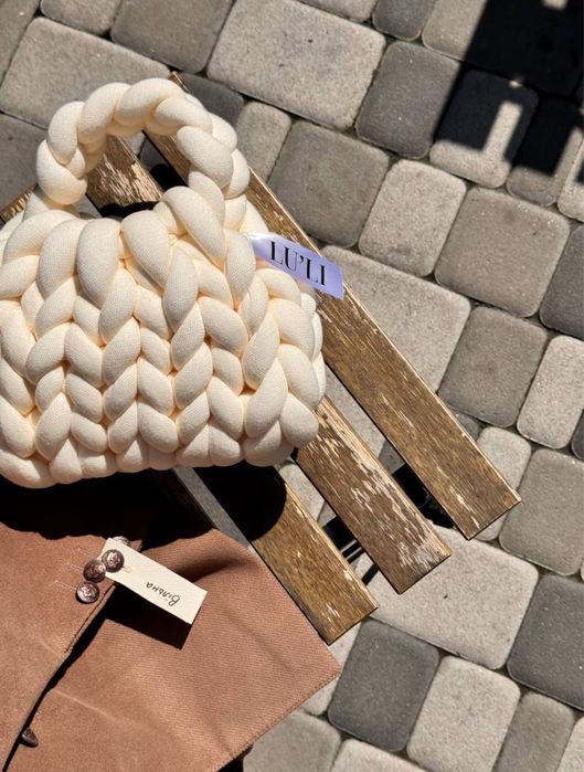 Сумка marshmallow ручна робота