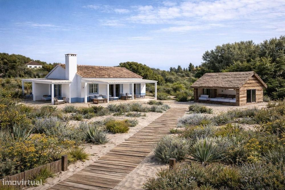 Moradia Isolada T2 com jardim, Carrasqueira, Alcacer do Sal
