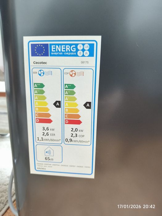Ar condicionado portátil 9000 Btus