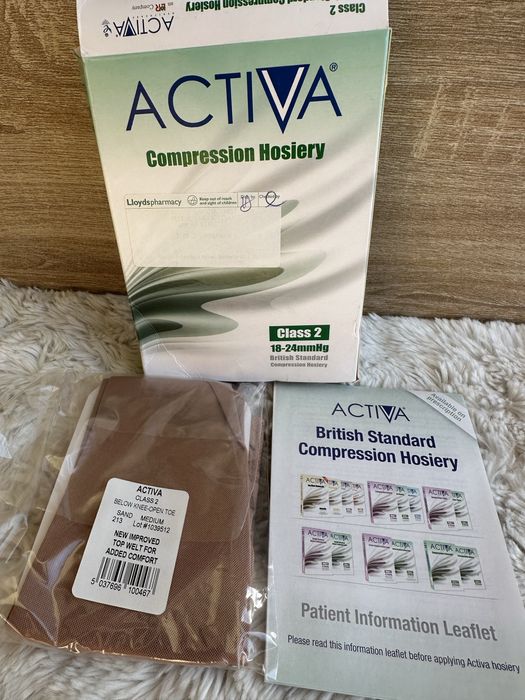 Pończochy uciskowe klasy 2