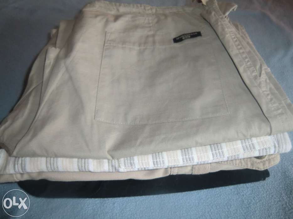 Lote 4 calças/bermudas t.40