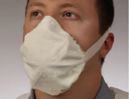 Респиратор Лепесток без резинки. 100шт.