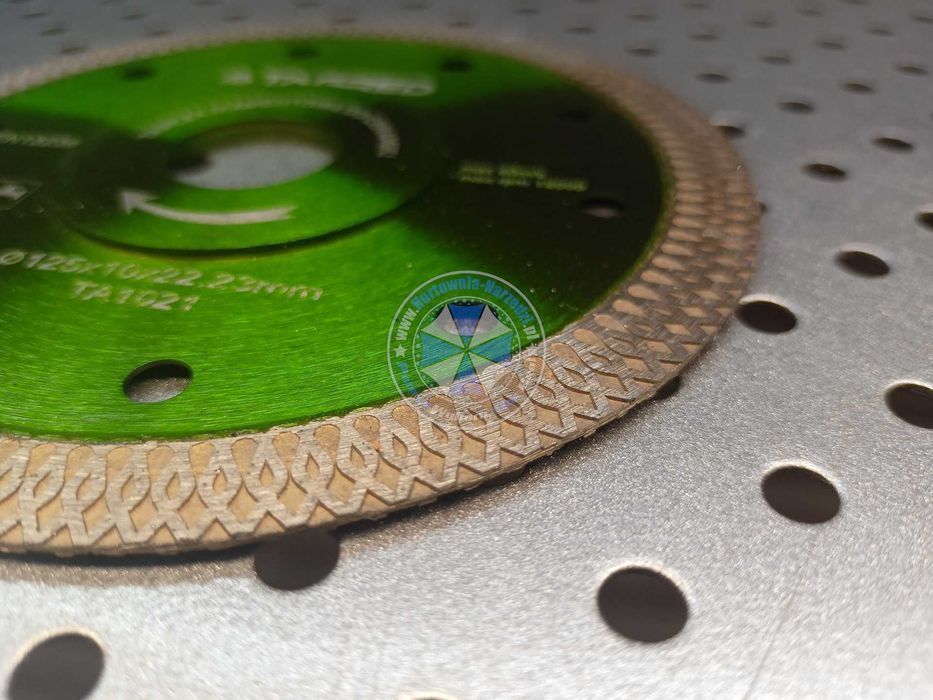 Tarcza diamentowa do płytek 125mm ceramiki kamienia gresu do kafli