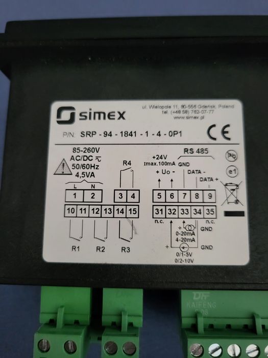 Sterownik regulator Simex Nowy Okazja