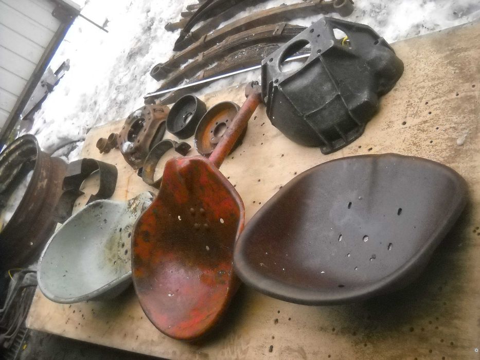 siedzenie metalowe kosiarki