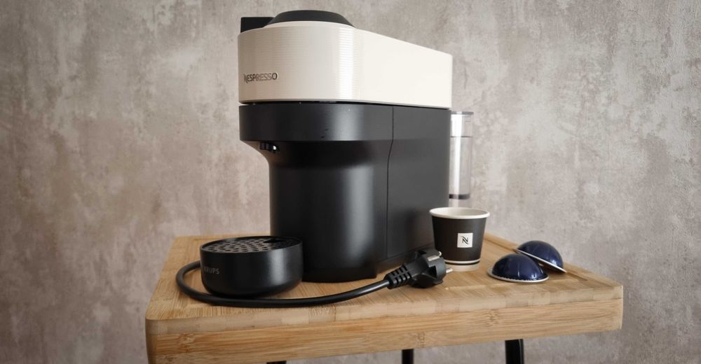 Máquina de Café KRUPS Nespresso Vertuo Pop Branco