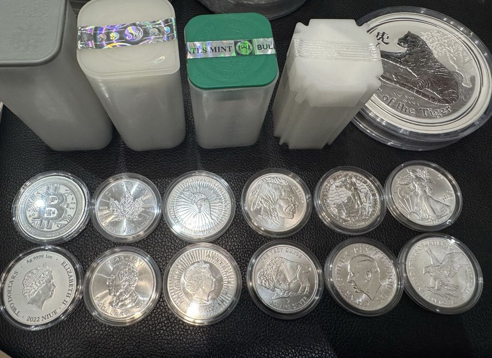 2025 Унція срібло 1 oz канада Долар  кенгуру британіка буффало бізон