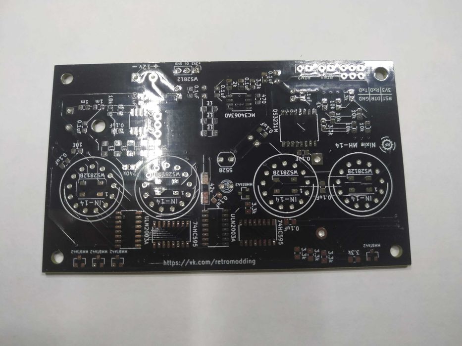 Плата часов ИН14, ИН12, ИН16, ИВ-9, ИВ-3, ИВ-6, ИВ-8, ИВ-22, ИВ-18: 120 ...