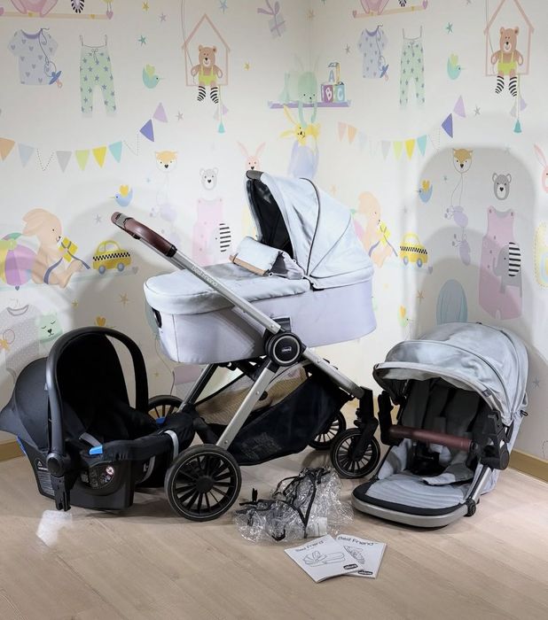 Коляска Chicco best friend 3в1