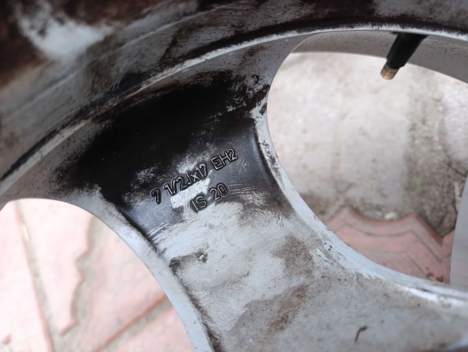 Диски литі r17 5*120 BMW E34 E60 F10 F11 Volkswagen T5 Vivaro Trafic