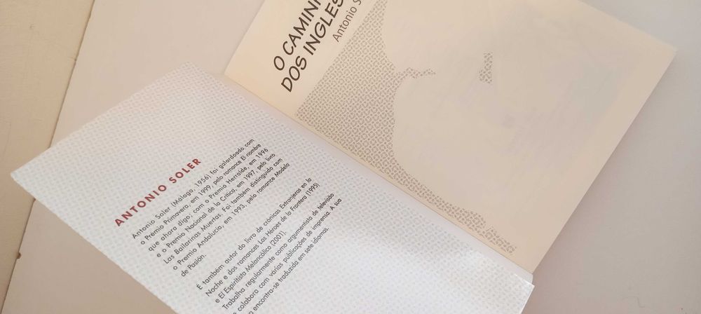 O Caminho dos Ingleses Antonio Soler, texto editores