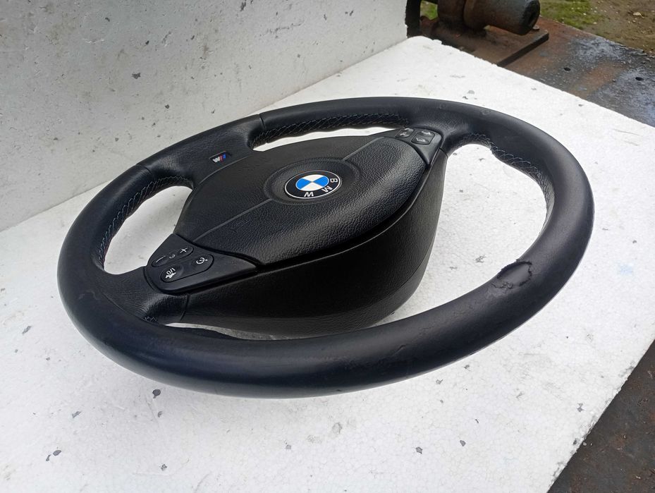 Kierownica multi 2 naboje polift serducho M Pakiet M3 M5 BMW E38 E39 E46 Z3 X3 X5 385mm