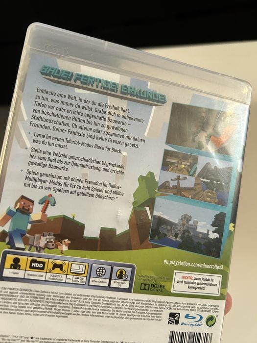 Minecraft ps3 gra