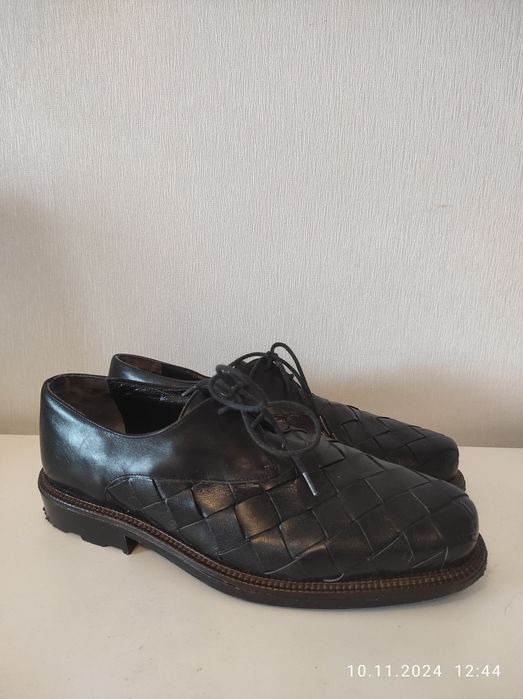 Шкіряні жіночі туфлі плетені кожаные женские туфли плетёные