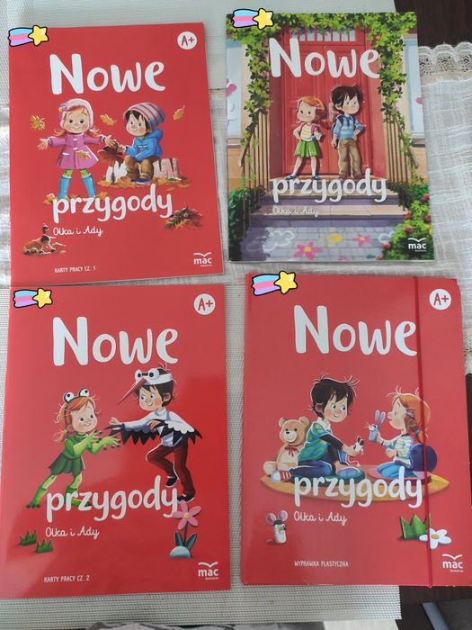 Książeczki dla 4-tka do przedszkola