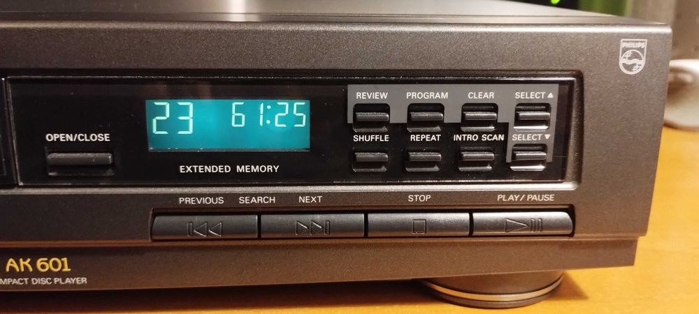 Philips leitor de CD AK601