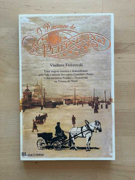 Livro O Romance de S. Petersburgo- Vladimir Fédorovski