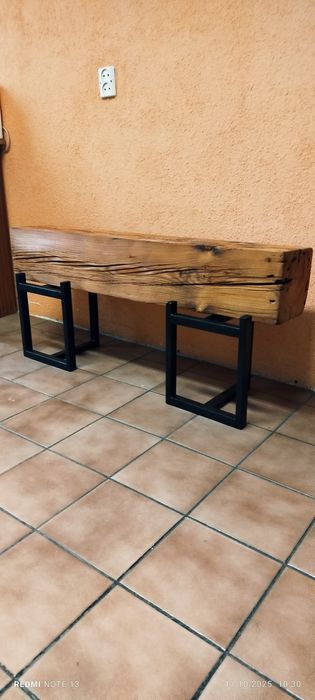 Rustykalne konsole  stara belka