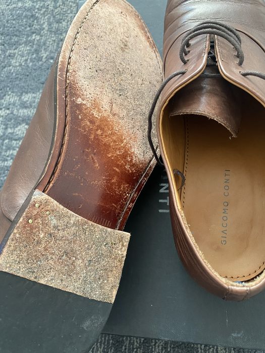 Polbuty meskie skorzane