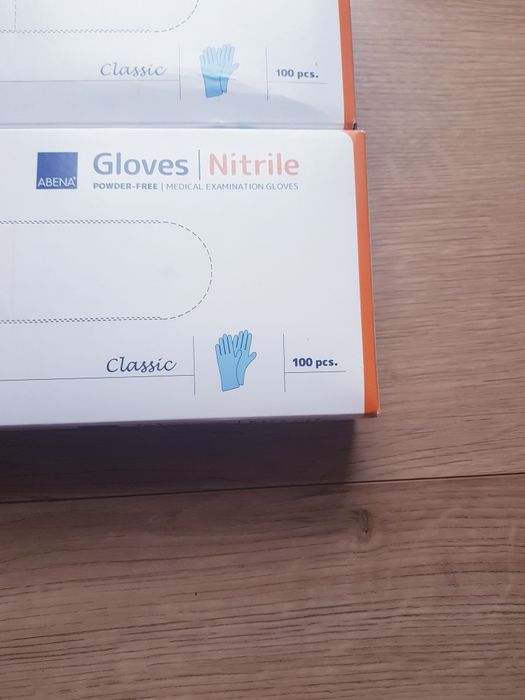 Nowe rekawice nitrynowe marki Abena 200sztuk