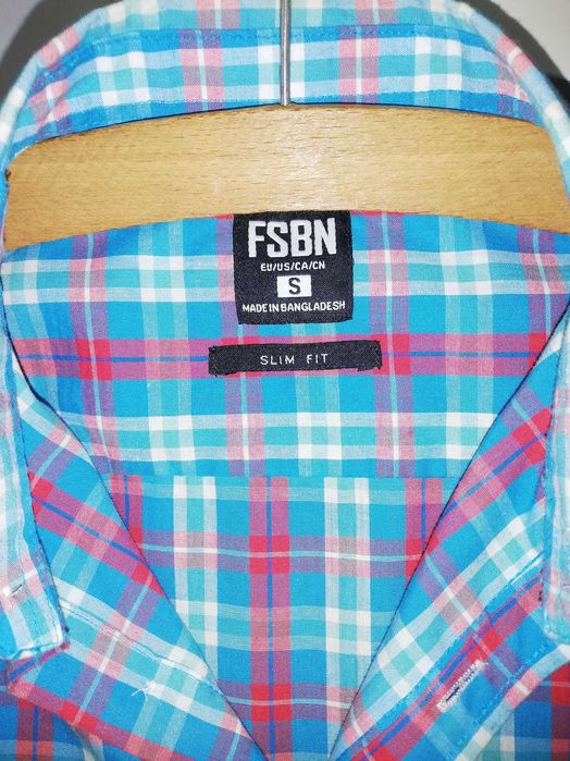 Koszula Fishbone męska S slimfit