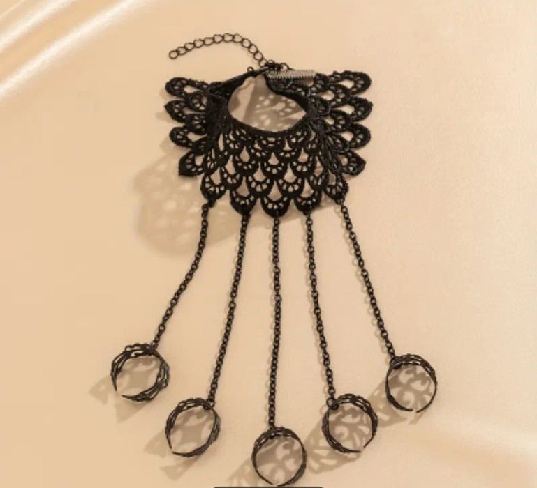 Bransoletka na rękę i palce, nowa