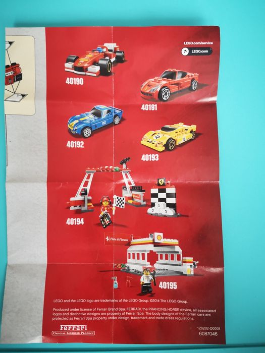 Lego Ferrari F138, 40190