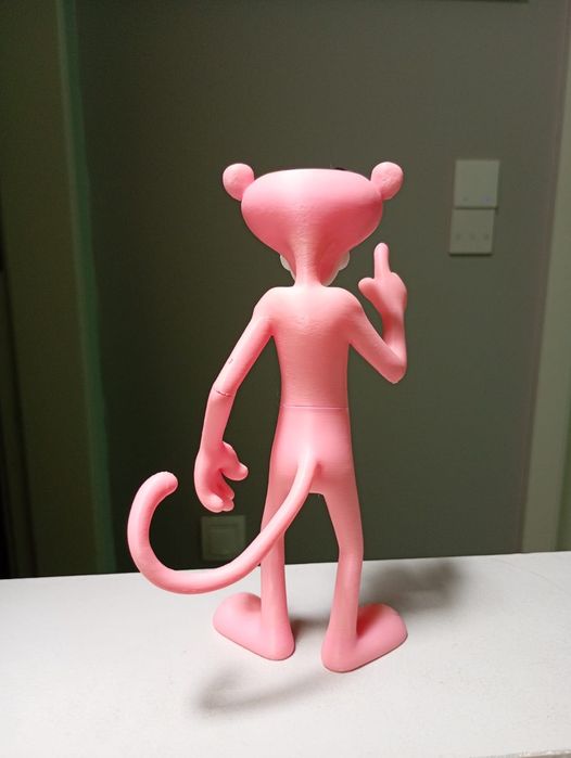 Pantera cor de rosa 20 cm