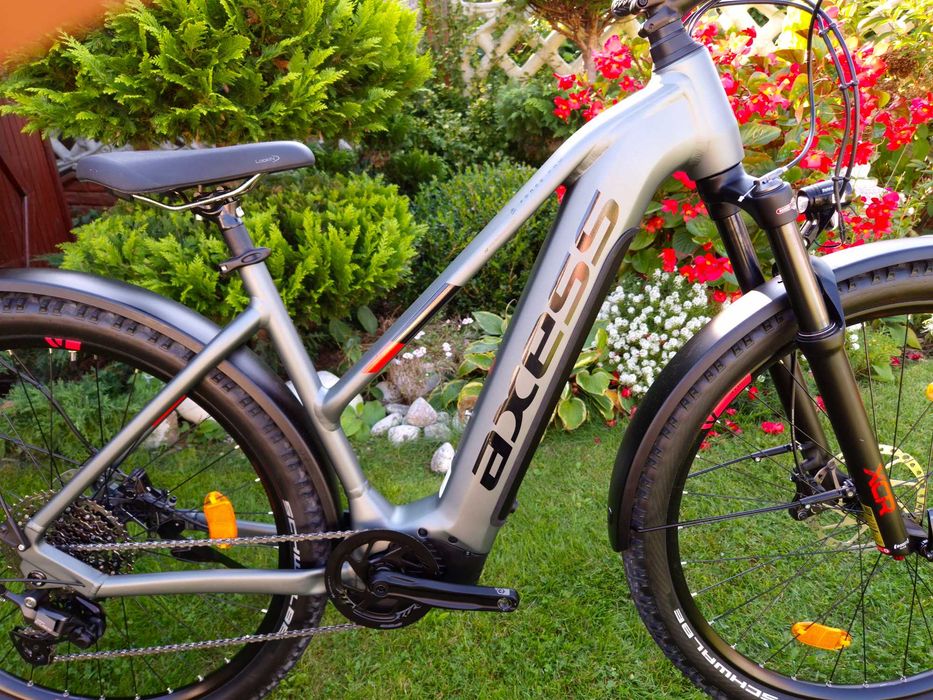 Rower elektryczny mtb AXESS Force Pro 29" roz. L/19" Bosch performance Line CX 85Nm /750Wh 809 km, BDB. STAN POLECAM !