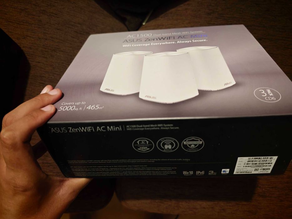 ASUS ZenWiFi AC Mini CD6 - Pack de 3 Unidades