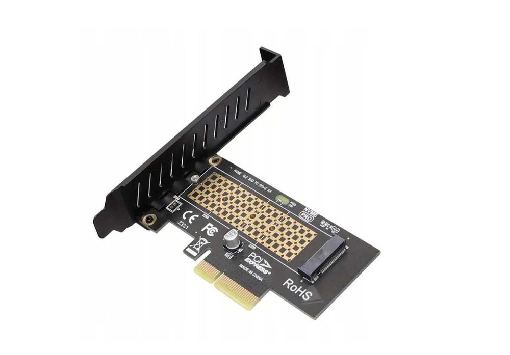 Przejściówka Adapter dysku M2 NVMe do PCIe 4.0 x1 Jeyi