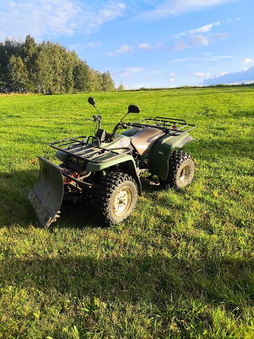 Yamaha grizzly 350 wciągarka pług do śniegu