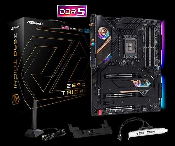 ASRock Z690 Taichi 1700 ATX HDMI/DP DDR5